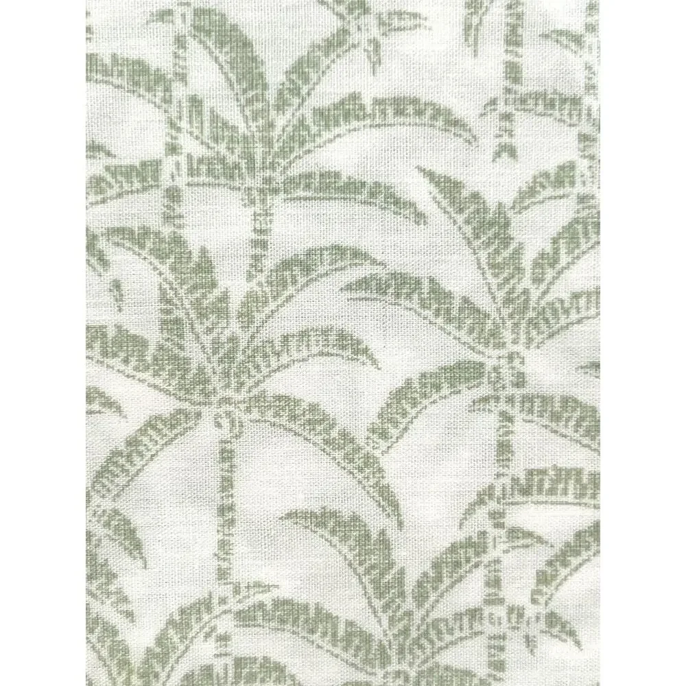 Tommy Bahama Lovely Palms Queen Sheet Set Spring Green All Cotton Percale NIP - Picture 7 of 9